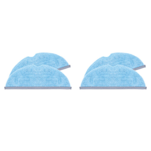 4pcs Replacement Mop Cloths for S7 Vacuum Cleaner Sweeper Accessories