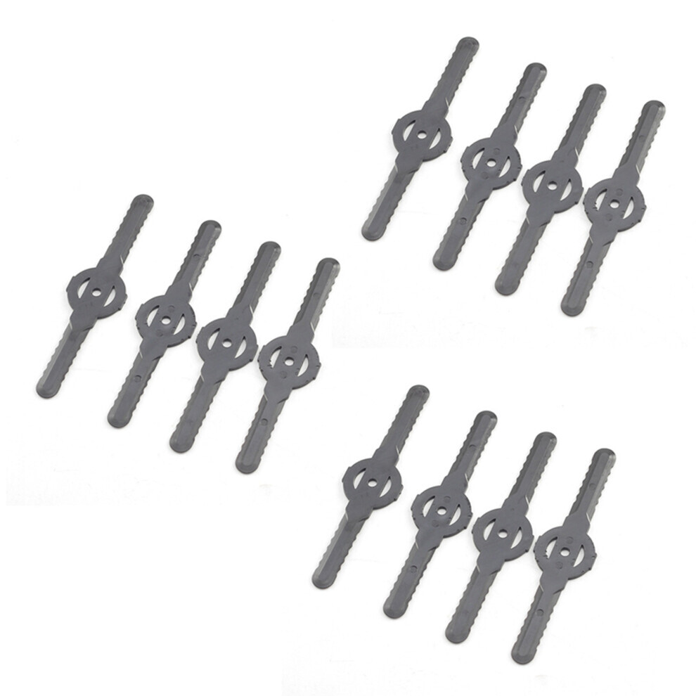 Lames de coupe gazon en plastique, 60 pièces, lame de tondeuse à gazon sans fil, outil de jardin, accessoires de tondeuse