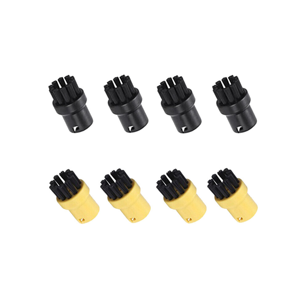 Paquet de 8 brosses à poils de buse d'outil à main pour nettoyeur à vapeur Karcher SC1 SC2 SC3 SC4 SC5 SC7