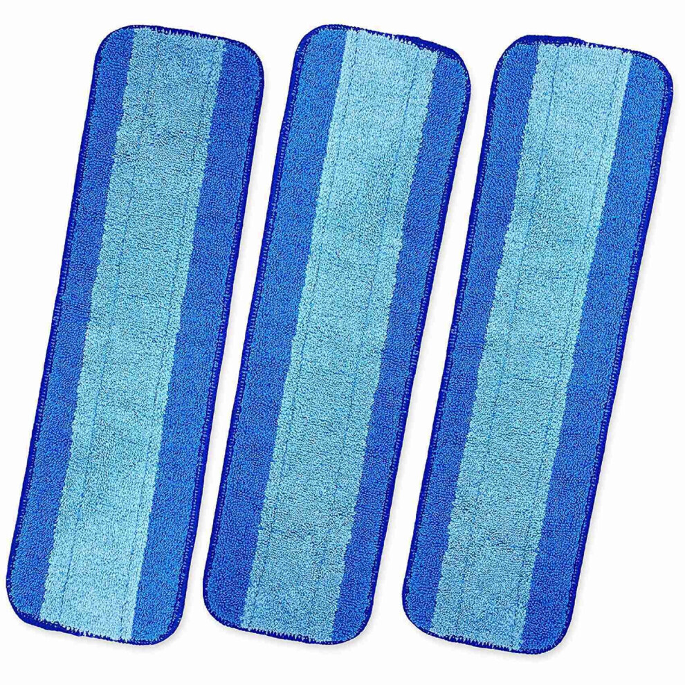 Replacement Mop Pads for Hardwood Mop Floor Cleaner Accessories, Microfiber Reusable Mop Floor Pad