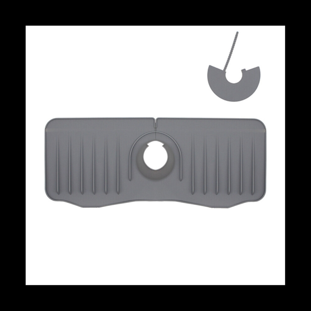 Tapis de robinet en Silicone, cuisine pour évier, égouttoir en éponge, tapis d'évier réglable, protection de comptoir de
