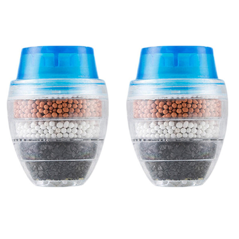 Mini robinet de cuisine en carbone, 4 pièces, filtre de nettoyage de l'eau du robinet, purificateur, Filtration, filtre