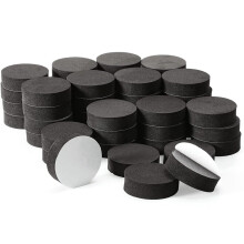 48pcs Bloempot Voeten Raisers Natuurlijke Rubber Bloempot Mat Onzichtbare Pot Voeten voor Zware Outdoor Planten