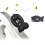 Ice Skating Edge Blade Sharpener Double Sided Diamond Hand Knife Ice Skate Sharpening Tool with Keychain 2