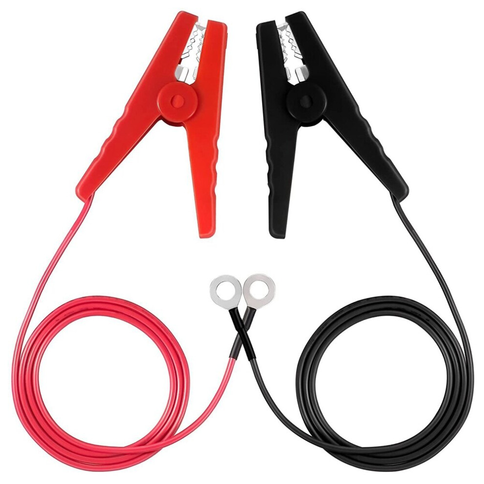 Câbles de cavalier de propulseur de pinces crocodile 3FT/90cm câbles de cavalier de batterie automobile pour chargeur de