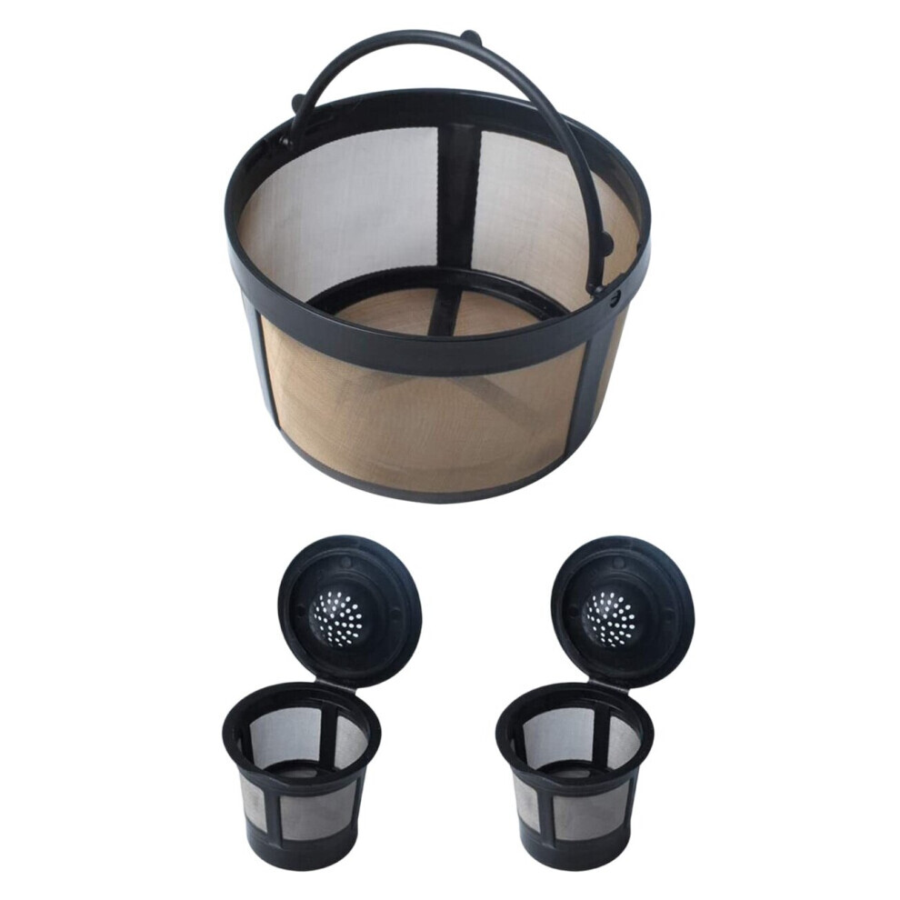 Panier filtre à café moulu en maille réutilisable, pour les essentiels k-duo et pour Machine k-duo, dosette de tasse à café