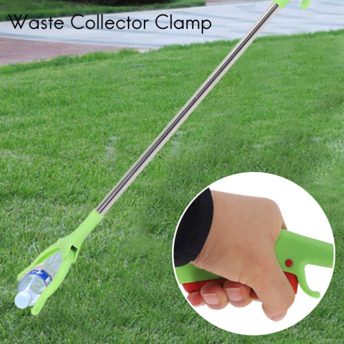 2X Clamp Waste Collector Garbage Claw Garbage End Tool Garden 60CM 2