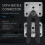 Conector a presión para muebles seccionales, estilo cocodrilo, 2 uds. 3
