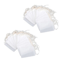 200 pièces sachets de thé vides environnement de qualité alimentaire filtre papier chaîne thermoscellable herbe sachet de