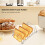2 Pcs Toast Bread Rack Holder 8 Disc Holes Tool Cooling Rack Bread Rack Rectangle Accessories Organizer 5