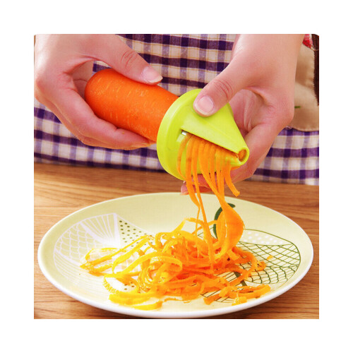 Kitchen helper, funnel, vegetable radish cutter, shred spiral device 2