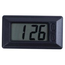 Horloge de tableau de bord de voiture de véhicule à affichage numérique LCD Ultra-mince avec calendrier Cool