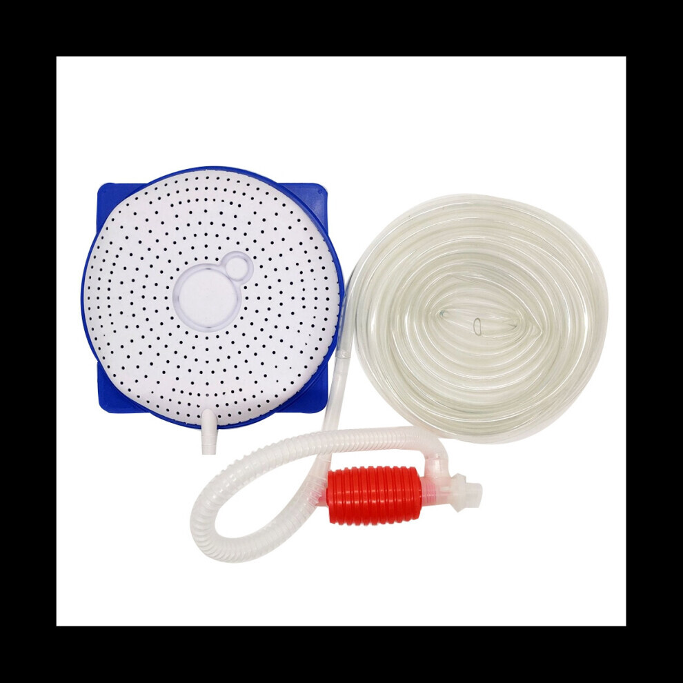 Kit d'égouttage de couverture de piscine pour piscines hors sol, Siphon de couverture de piscine avec tuyau et pompe de