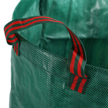 6X 270L tuinafvalzakken Heavy Duty waterdichte heavy duty herbruikbare opvouwbare graszak
