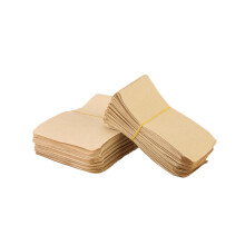100 bolsas de semillas de papel kraft marrón, las bolsas de cultivo se utilizan para semillas, monedas, joyas,