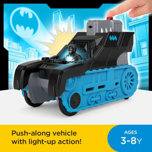 Imaginext DC Super Friends Vehículo Blindado Bat-Tech con Figura 1