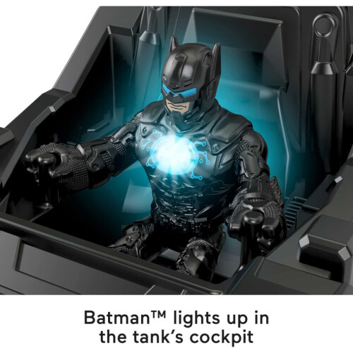 Imaginext DC Super Friends Vehículo Blindado Bat-Tech con Figura 2
