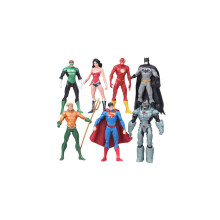 7 Stück DC Superheld Hulk Iron Man Superman Wonder Woman Figur Spielzeug