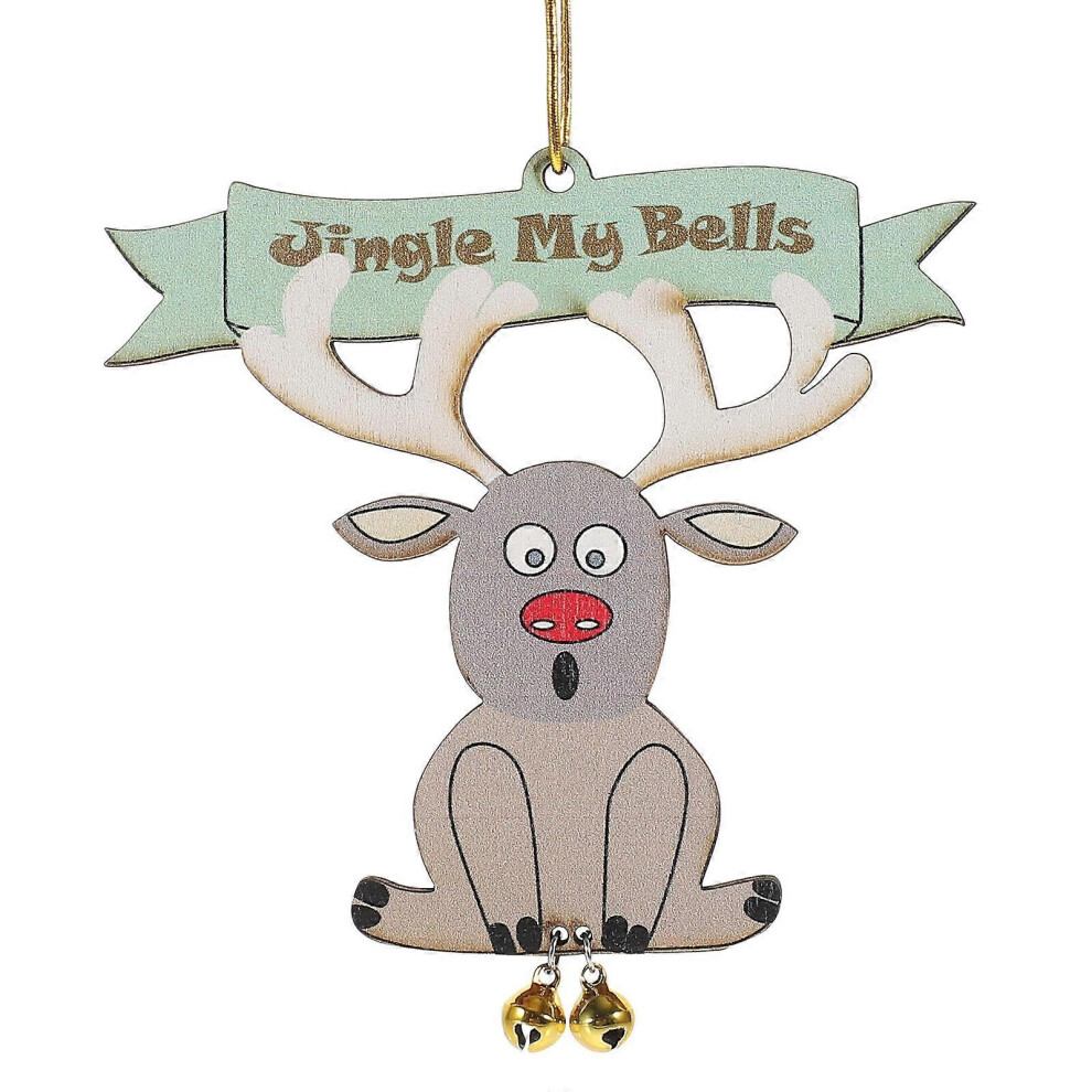 (As show, One size) Christmas Acrylic Pendant Xmas Tree Ornament Party Hanging Decoration Party Favor-image-OPC-PG7BG8Z-NEW