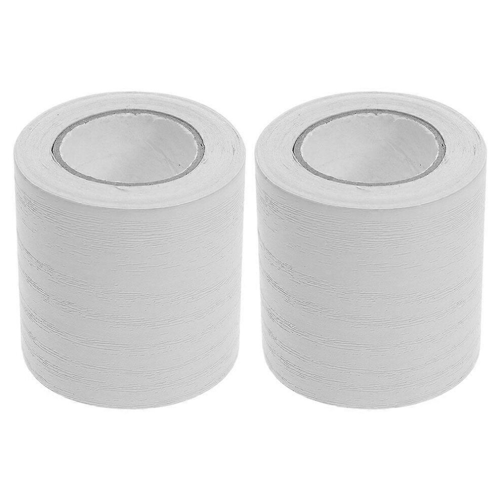 (As Shown 2, One Size) 3 Rolls Skirting Board Covers Self Adhesive Molding Sticker Flexible Skirting Board Baseboard Trim(5M) 5061698995226
