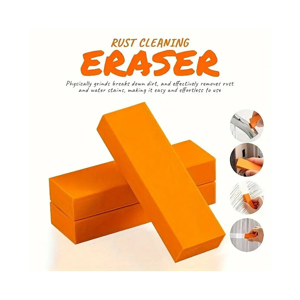 3Pcs Easy Limescale Eraser Bathroom Glass Rust Remover Rubber Kitchen Cleaning Tools