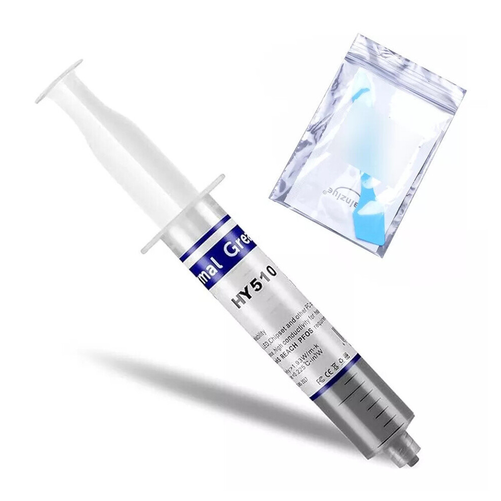 2Pcs Halnziye HY510 Thermal Paste 30gr 1.93w/m-k For Cpu Grey