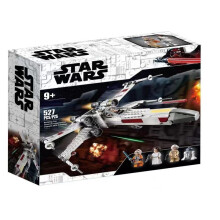 Gift For Star Wars Luke Skywalker's X-wing Fighter Buildable Toy Starship