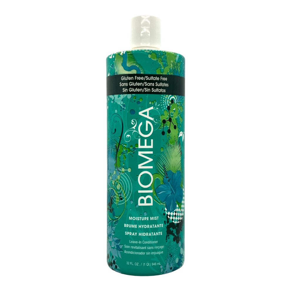 Aquage Biomega Moisture Mist Leave In Conditioner 32 Oz