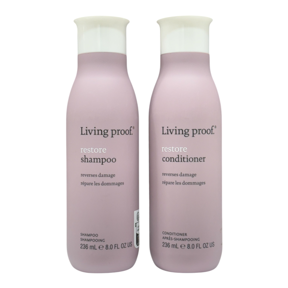 Living Proof Restore Shampoo & Conditioner 8 Oz Set