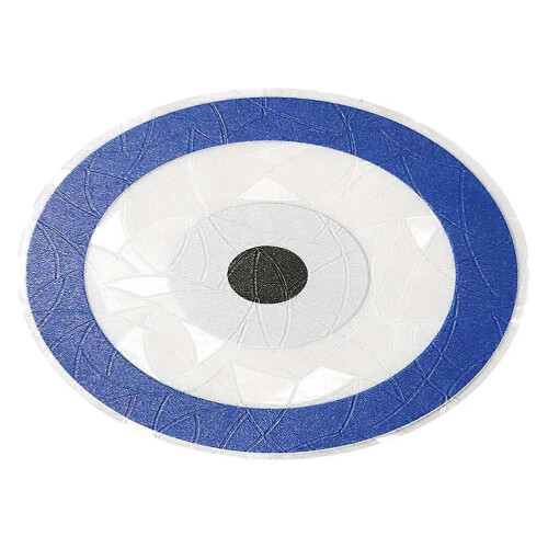 (As show, One size) Window Cling Decorative Evil Eye Window Sticker Static Window Cling Sun Catcher Decoration 2