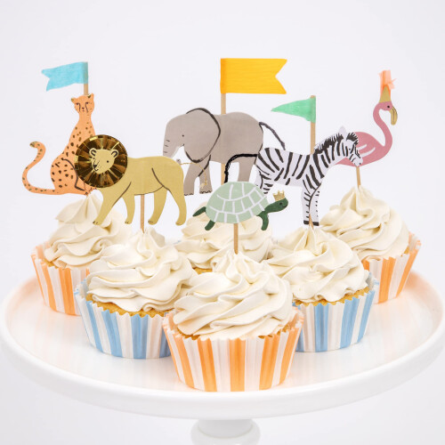 Meri Meri Safari Animals Cupcake Kit 2