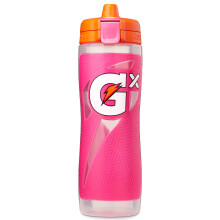 Gatorade Gx Flasche Rosa, 30 oz – Individuell anpassbares Trinkerlebnis mit Klappverschluss & High-Flow-Ventil