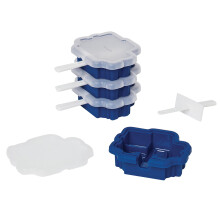 TOVOLO Silicon Popsicle Matri?e cu bastoane (camion cu 4 pachete) - Matri?e pop de ghea?a reutilizabile pentru pop -uri cu ghea?a cu aroma de cas