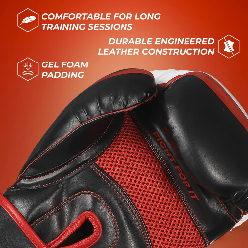 Essential Boxhandschuhe Rot 8 oz 2