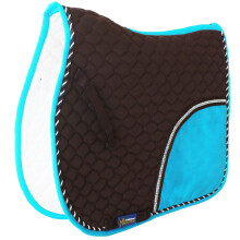 CHALLENGER Horse Quilted English Saddle PAD Trail Pleasure Riding Brow