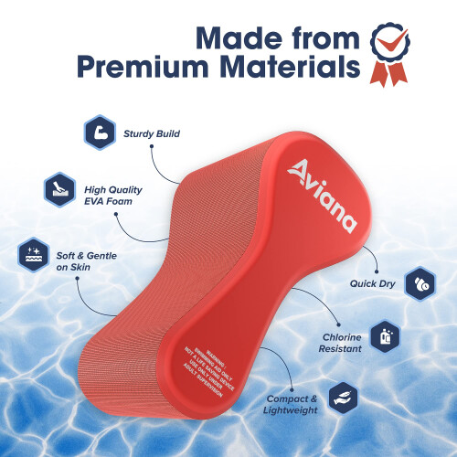 Pull Buoy Swim Training Leg Float per adulti e ragazzi | Piscina S 2