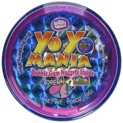 Bubble Mania Yo Yo Mania Σαπουνόφουσκες Γλυκό Νάγκες Yo Yo (Πακέτο 12)