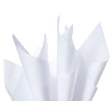 Papel tis    Amscan de 20"" x 20"" en color blanco