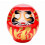 Daruma Doll Paper-Mache 3.75"" Tall 1