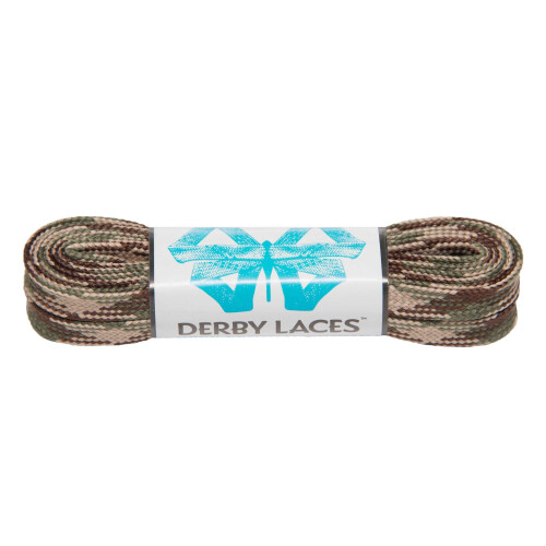 Derby Chaes Camouflage 60 polegadas Skate encerado Lace para roller derby h   quei e patins de gelo e botas