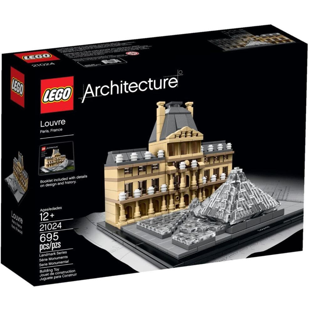 Kit Di Costruzione Del Louvre Lego Architecture 21024-image