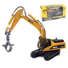 Ailejia 1/50 Diecast Articulated Dumper Models of Alloy Truck Drevo Drapper Model Construction Vehicle Engineering Car Toy Boy Darcek (Drevo Pick