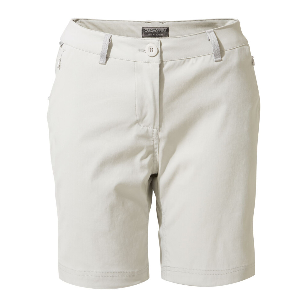 (12 UK, Dove Grey) Craghoppers Womens/Ladies Kiwi Pro III Shorts