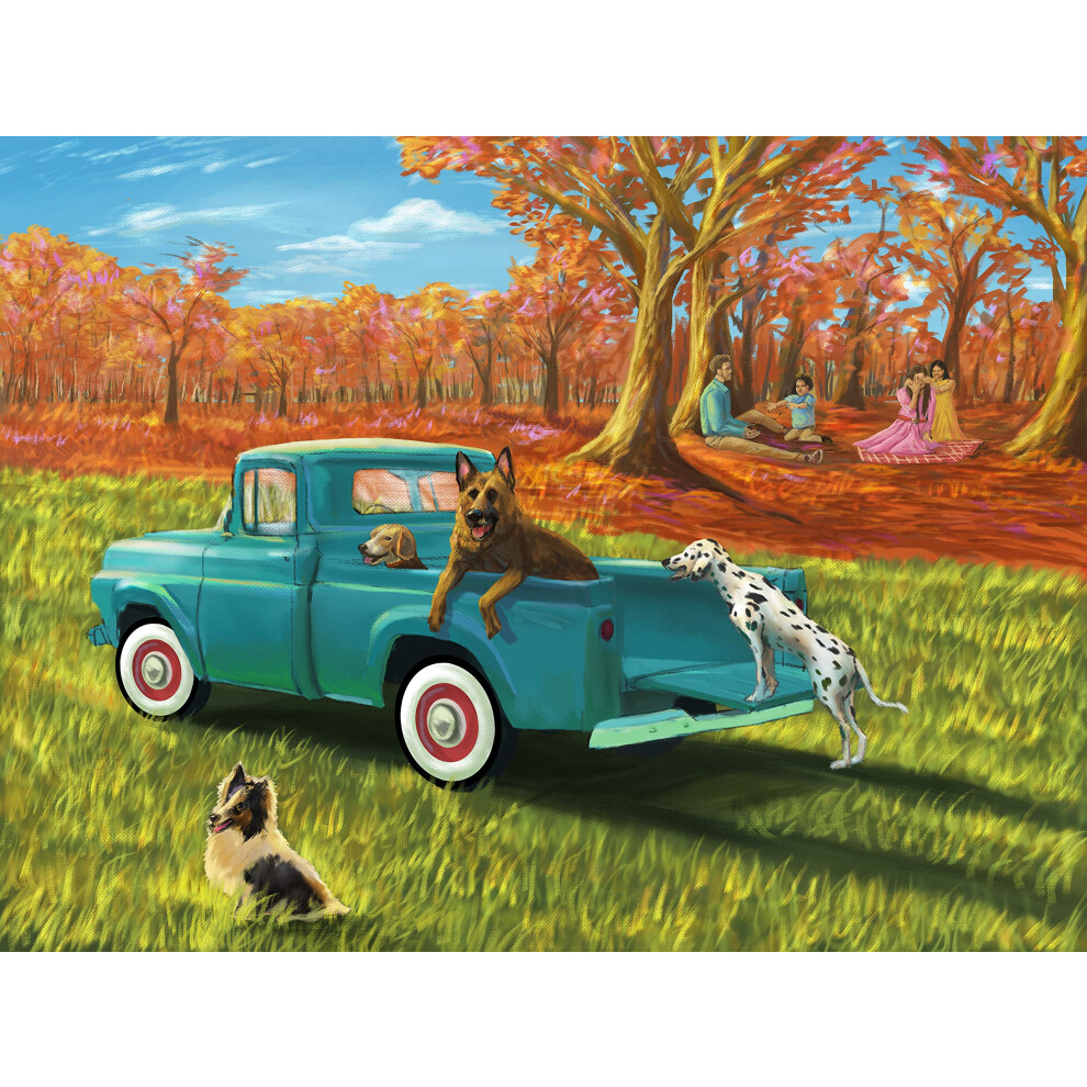 48 Large Piece Puzzles for Seniors - Dementia Activities for Seniors Alzheimers Products for Elderly Jigsaw Puzzles for Seniors | Easy Bi