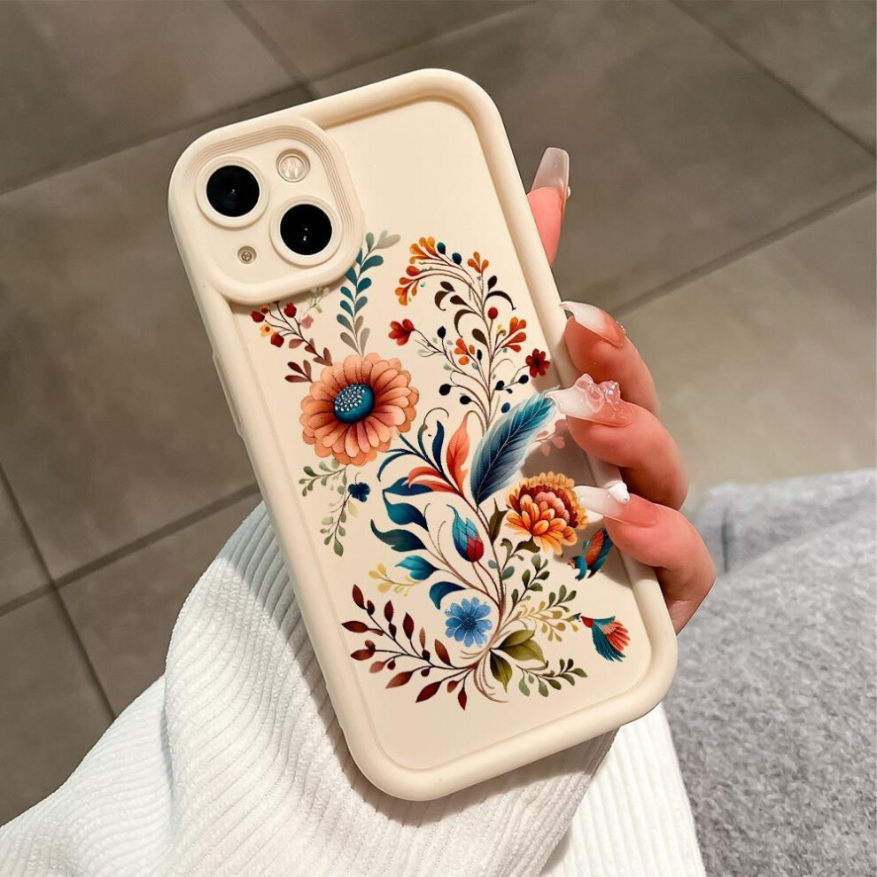(white, Vivo V25 5G/V25E/X80 Lite) Full Cover Silicone Case for Multiple Phone Brands