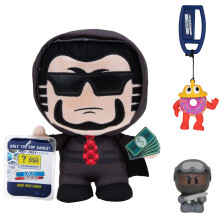 Pacchetto da collezione DevSeries Jailbreak: tre codici esclusivi per oggetti virtuali con peluche Boss Pass Gamer, SWAT Pass Gamer Squooshems e