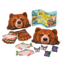 Melissa & Doug Σετ Παιχνιδιών με Αρκούδες Γκρίζλι από το Εθνικό Πάρκο Yellowstone