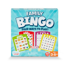 Chuckle & Roar - Family Bingo - Game Night Staple - Rkna och matchande frdigheter fr barn - Klassiskt spel Perfekt fr frskolebarn