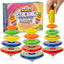 Ipidipi leget?j spineez stabling spinding toppe til b?rn - s?t af 3 15 stykker ufo spinner leget?j - stocking stuffers til b?rnefest favoriserer