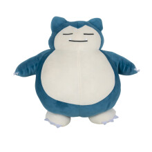 Pokemon Snorlax Sleeping Plush - Peluche Premium da 18 pollici in posizione di sonno